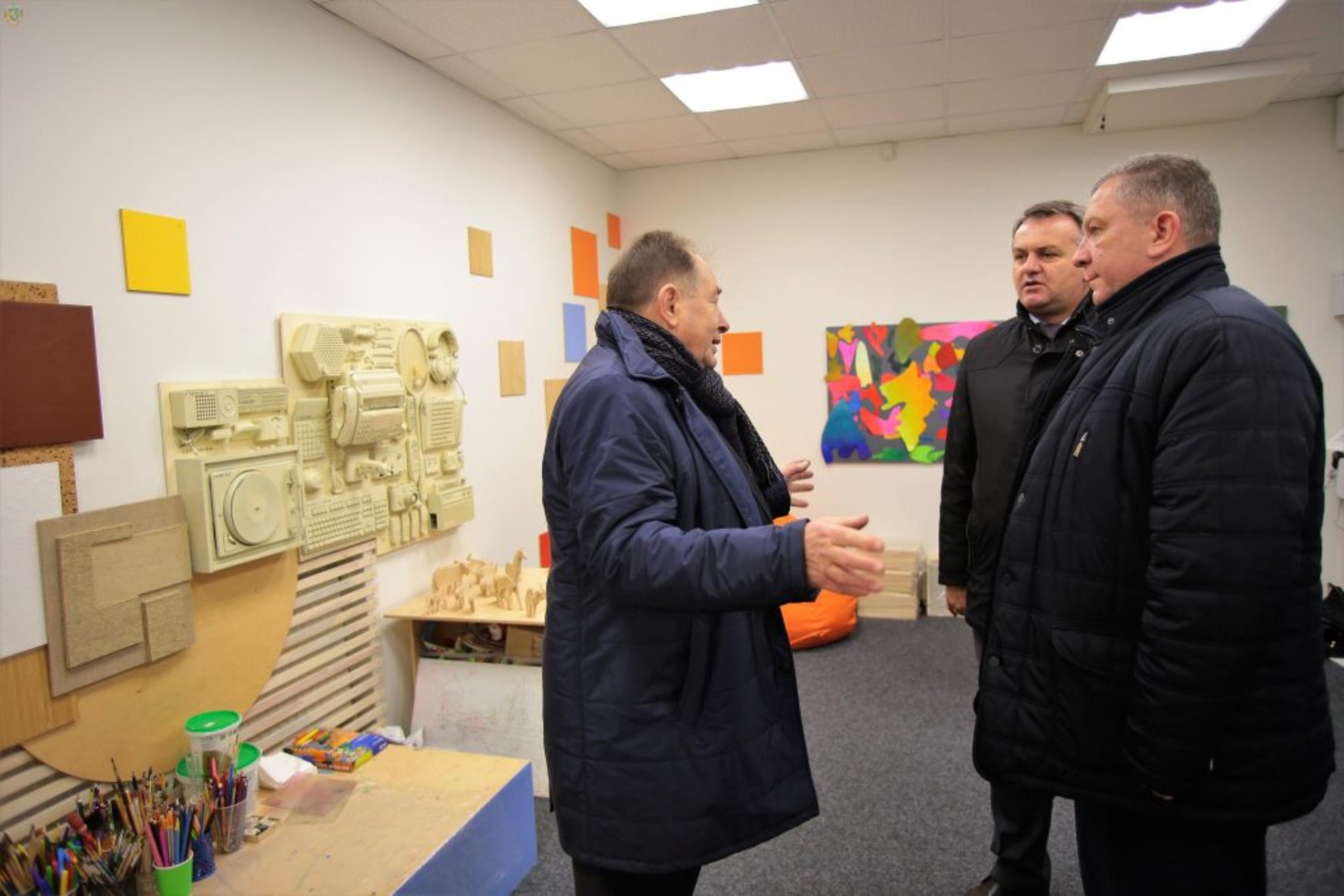Андрій Рева оглянув «Арсенал Ідей Україна» у Львові. Фото: прес-служба ЛОДА.