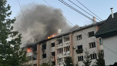 У Львові ракета прилетіла у двір дитячого садочку (ВІДЕО)