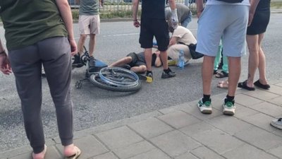 У Львові чоловік впав із електровелосипеда