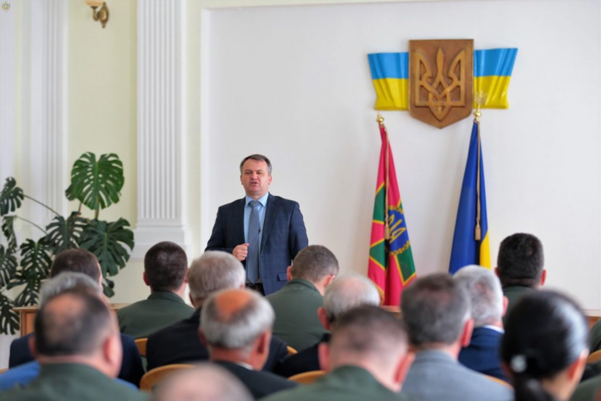 Синютка привітав прикордонників