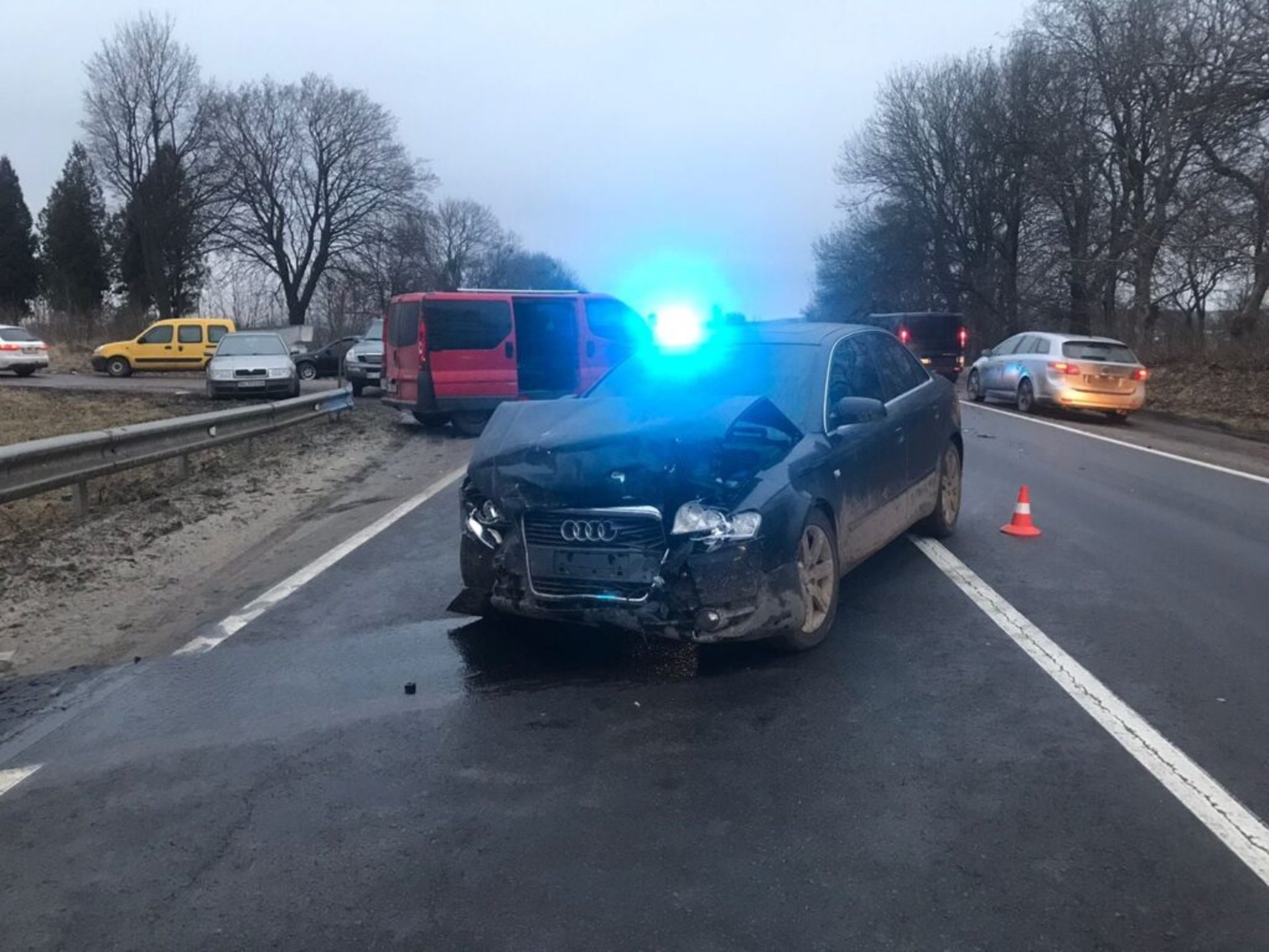 Біля Львова у аварії постраждали неповнолітні