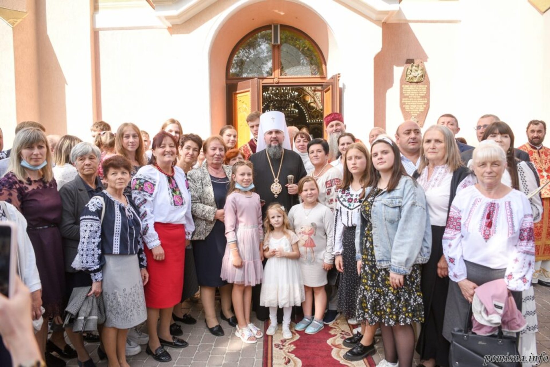 Епіфаній на Львівщині звершив освячення відновленого пам’ятника преподобному Іоану Вишенському., фото ПЦУ