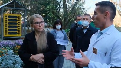 Влада кинула напризволяще Львівську обласну інфекційну лікарню, - Тимошенко (ВІДЕО)