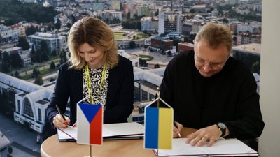 Садовий налагоджує контакти із Брно