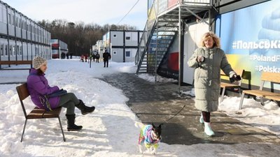 У Львові із модульного містечка госпіталізували 13 осіб