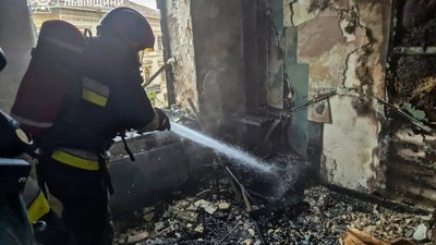 У центрі Львова сталась пожежа (ФОТО, ВІДЕО)