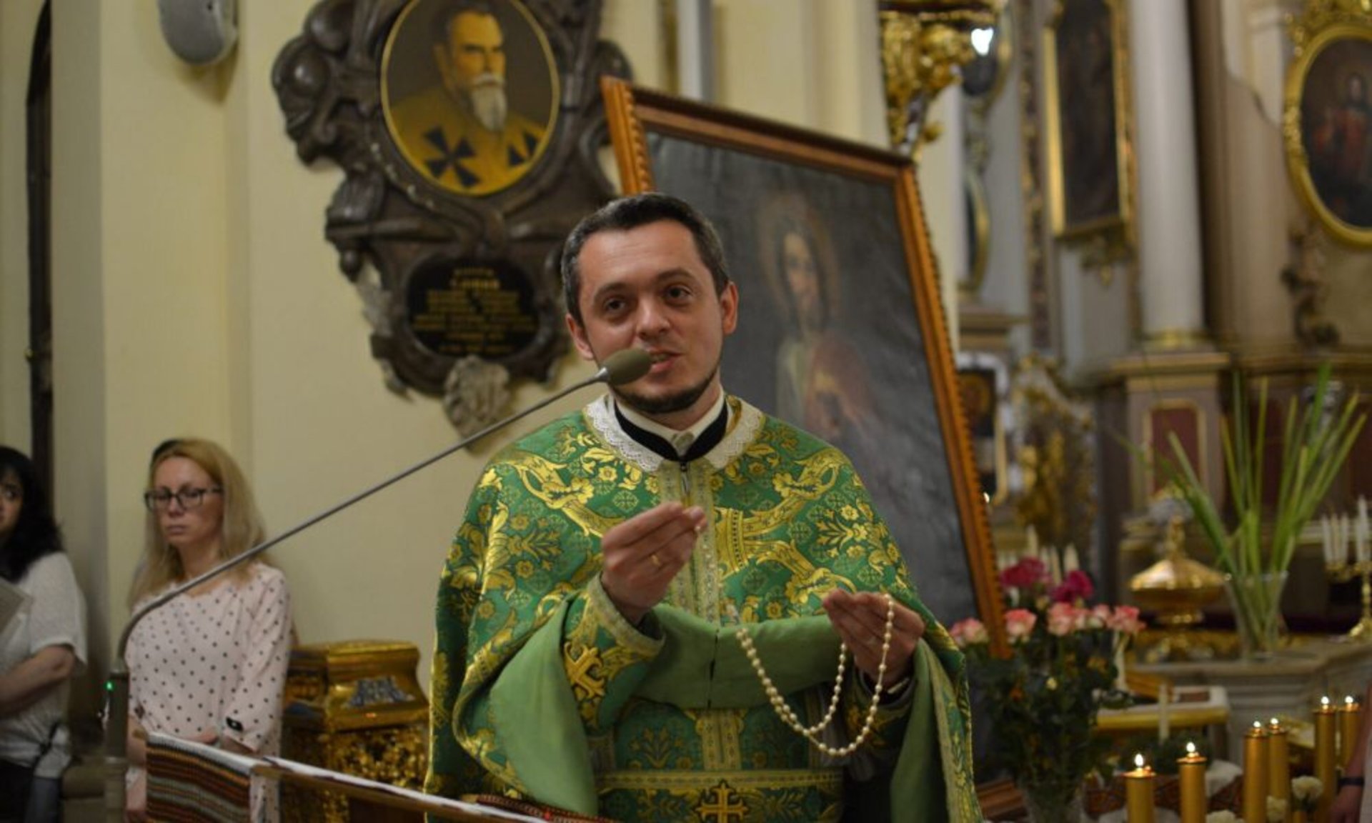 У Львові у Соборі св. Юра молилися на вервичці, яка належала св. Папі Івану Павлу ІІ