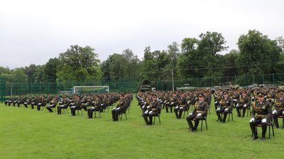 У Академії сухопутних військ провели репетицію випуску молодих офіцерів (ФОТОРЕПОРТАЖ)