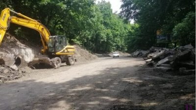 Як триває ремонт дороги Винники-Львів (ФОТОРЕПОРТАЖ)