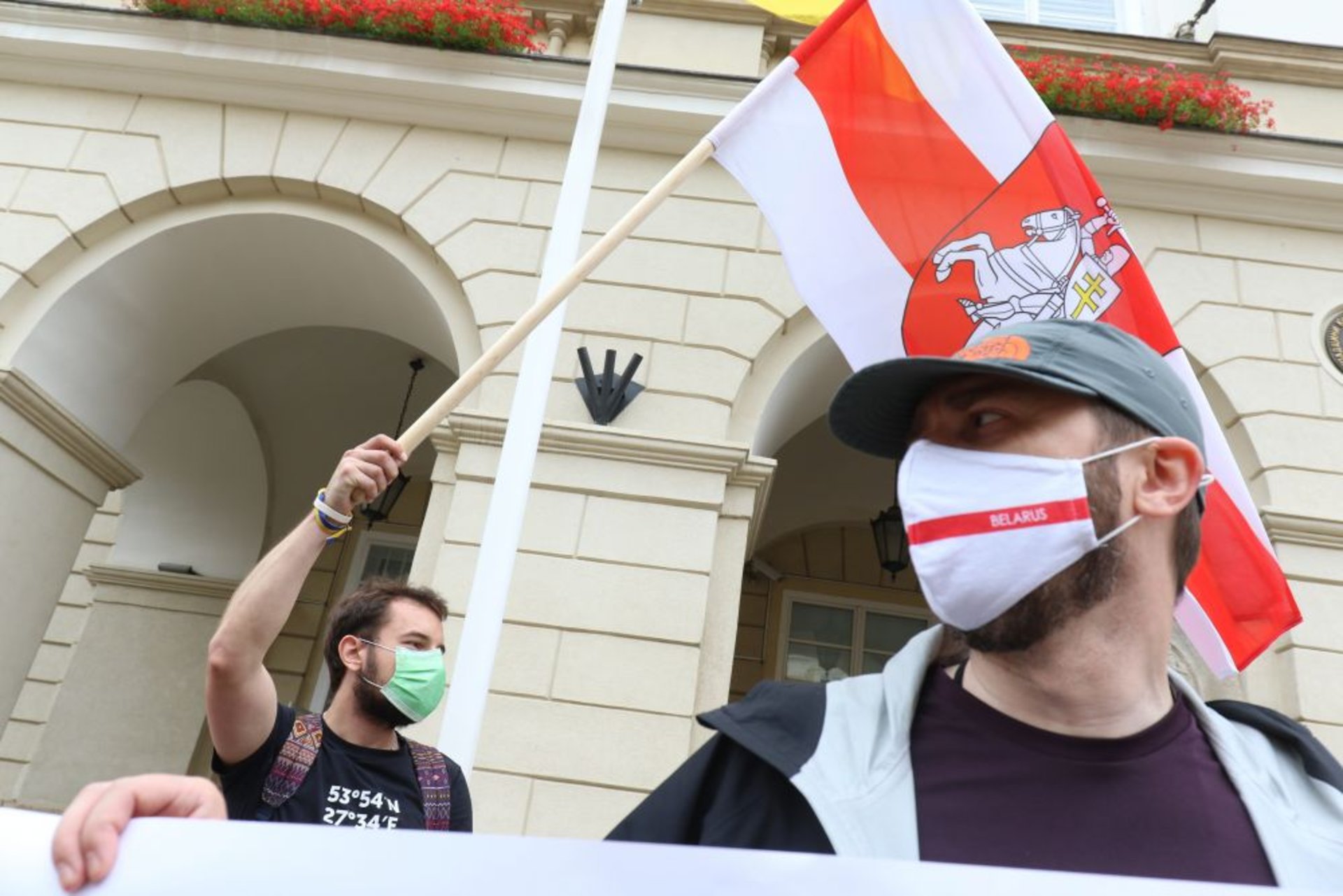 У Львові вшанували річницю початку протестів у Білорусі, фото ЛМР