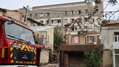 У Херсоні підірвали готель, в якому зібралися ФСБешники (ФОТО, ВІДЕО)