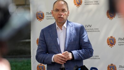 Степанов пояснив, чому спілкувався з журналістами у Львові без маски (ФОТОРЕПОРТАЖ)