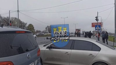 У Львові не розминулись чотири автомобілі (ВІДЕО)
