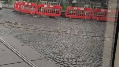 У центрі Львова у час-пік ремонтували дорогу (ФОТО, ВІДЕО)