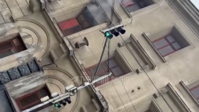 У Львові горить СІЗО (ВІДЕО)