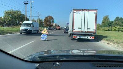 На Луганській ремонтують дорогу (ФОТО)