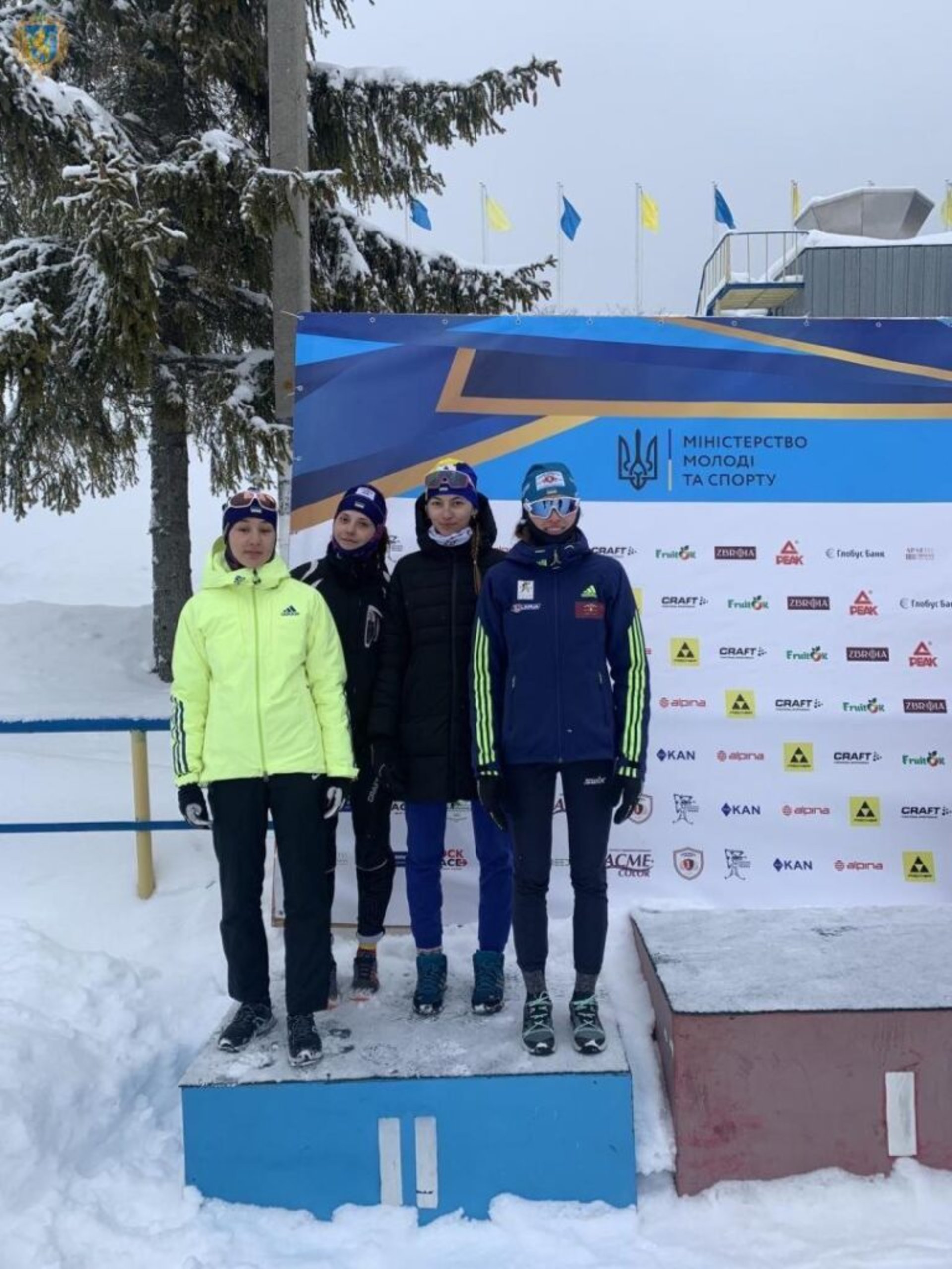 Збірна Львівщини – серед переможців юніорського чемпіонату з біатлону
