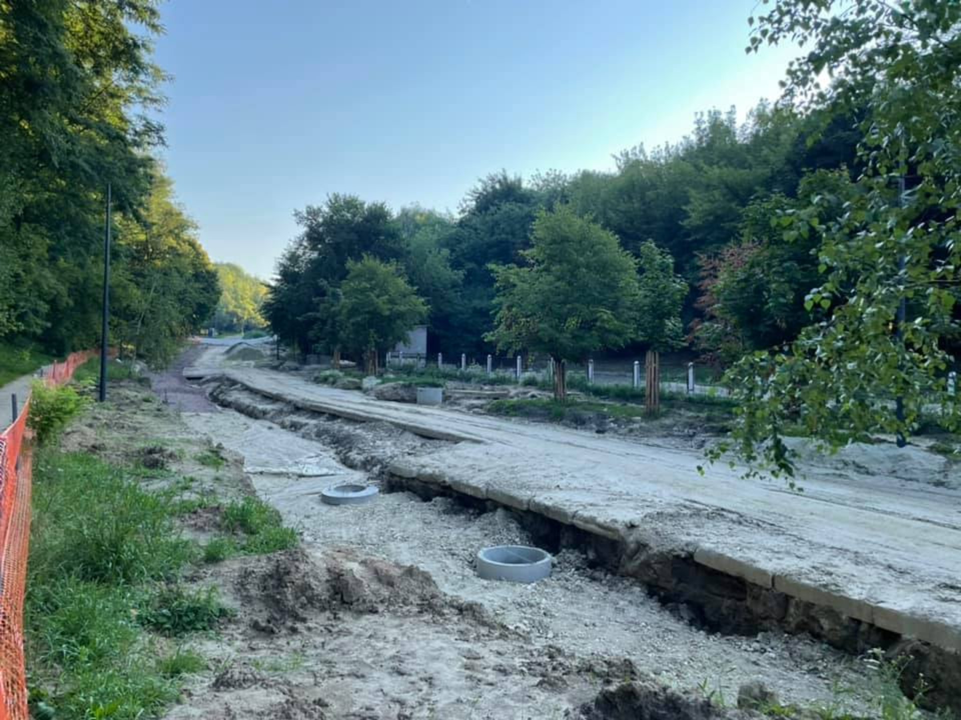 Ремонт вулиці Пилипа Орлика, фото Ігор Зінкевич