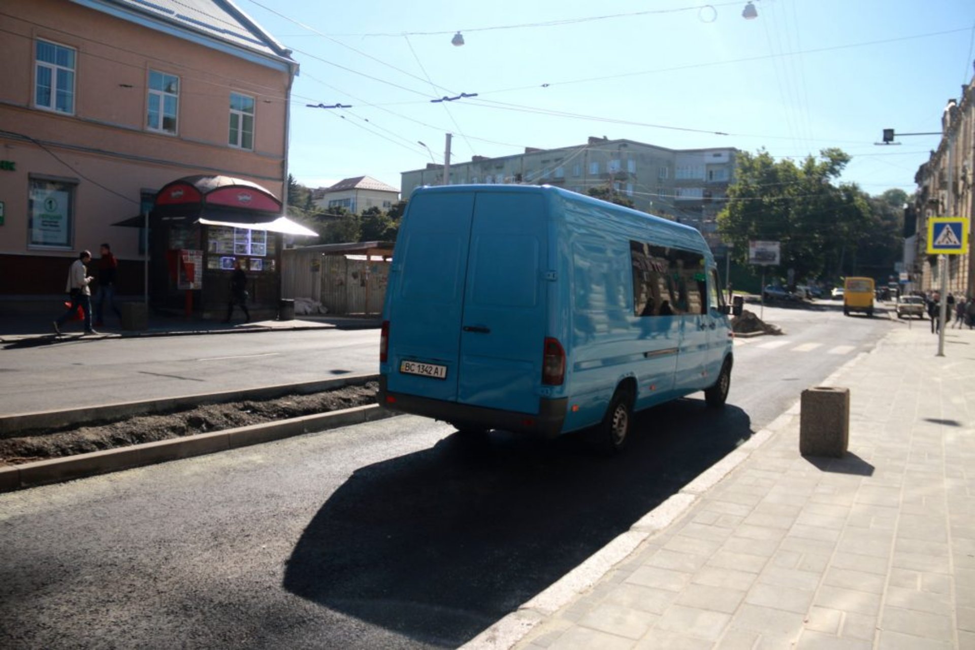 Вулиця Шота Руставелі після ремонту