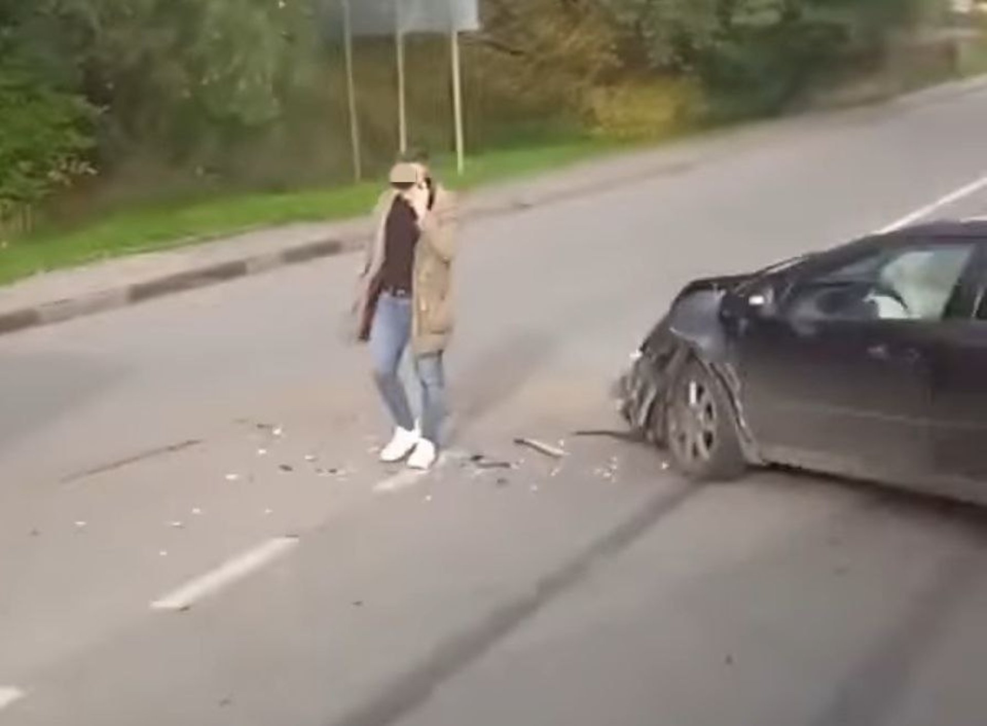 У Дрогобичі автобус не розминувся із автомобілем