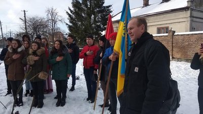 На Львівщині вшанували пам'ять полковника УПА Мирослава Онишкевича