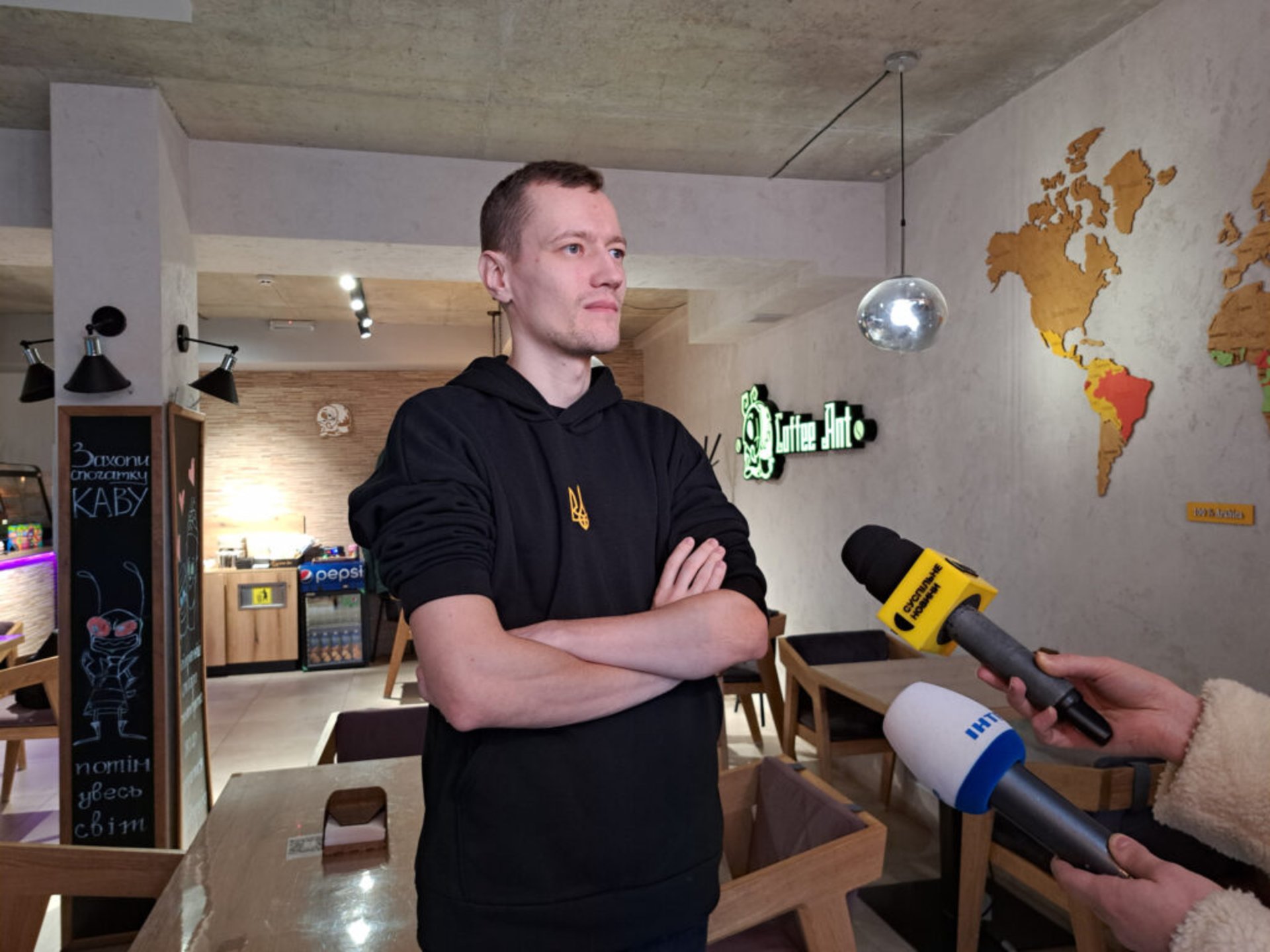 Юрій Грицак, власник закладу "Coffee Ant"