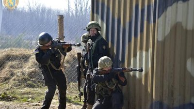 На Яворівському полігоні триває вишкіл нацгвардійців
