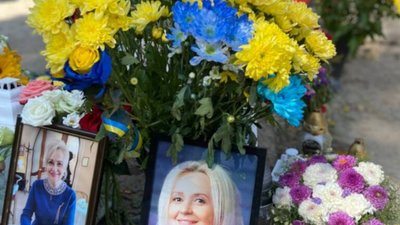 Донька Фаріон оприлюднила нове відео з могили вбитої мовознавці