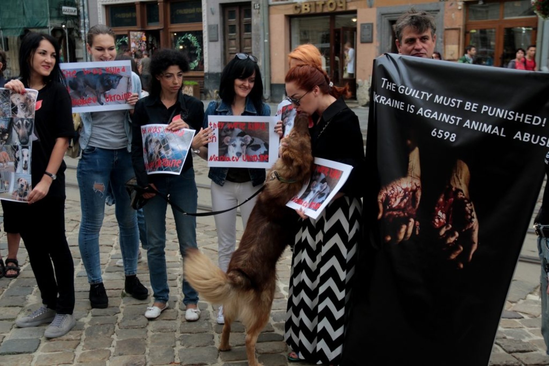 Акція "Україна — не живодерня", Львів, 20.07.18