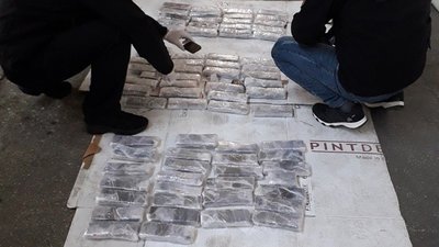 В Україну намагалися ввезти партію гашишу на півмільйона доларів
