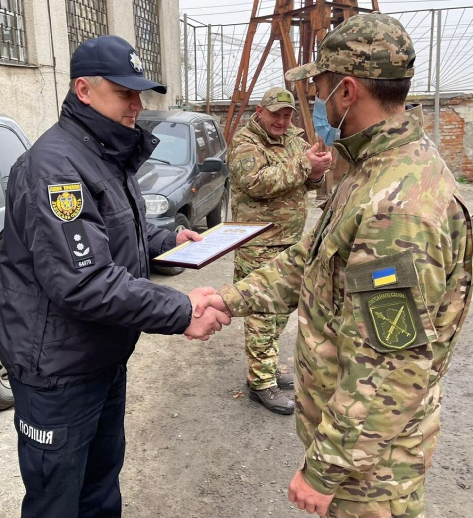 Поліцейські Львівщини повернулись додому з зони проведення ООС