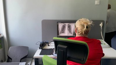 У Львівській обласній клінічній лікарні відкрили сучасний рентгенапарат