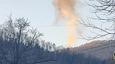 У Яремче показали наслідки збиття ракети