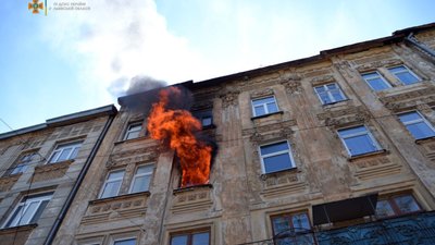 У Львові горіла квартира
