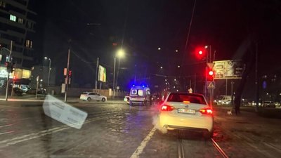 У Львові поліція потрапила у ДТП (ВІДЕО)