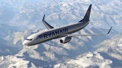 Ryanair скасував рейси зі Львова на лютий
