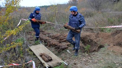 У Судовій Вишні знайшли арсенал боєприпасів з Другої світової війни