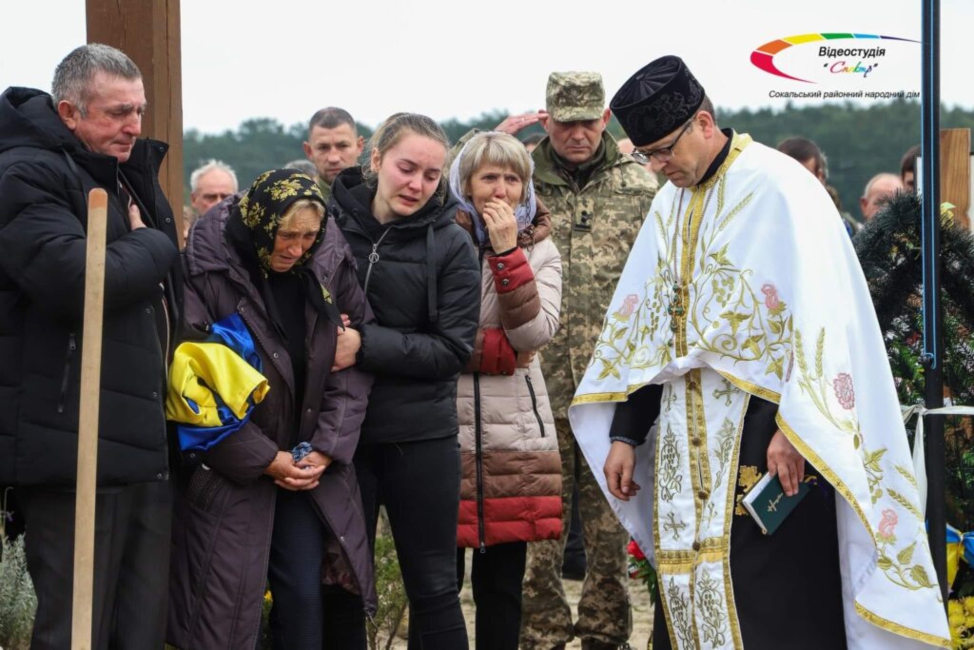 Сокальська громада прощалася з захисником Юрієм Бочеком