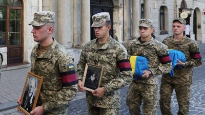 У Львові поховали прах одного з останніх командирів УПА (ФОТО)