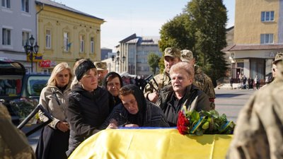 Дрогобич провів в останню путь захисника