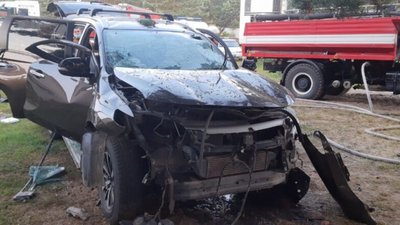 На Львівщині вибухнув автомобіль, є загиблий (ФОТО)