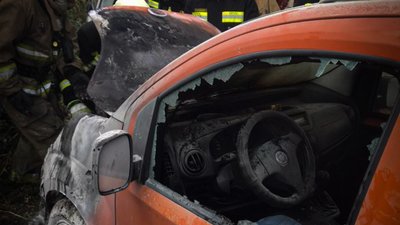 У Львові горів автомобіль