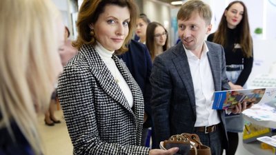 Марина Порошенко відвідала Одинадцяту міжнародну виставку «Інноватика в сучасній освіті»