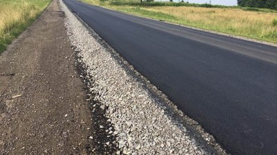 До уваги водіїв: у Городоцькому районі Львівщини триває ремонт дороги Попелі-Градівка
