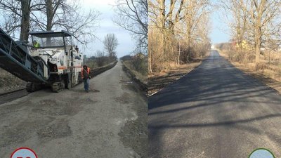 Завершено ремонтні роботи окремих ділянок дороги Ричагів — Мала Горожанка — Вербіж