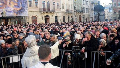 Львів’ян запрошують на загальноміське освячення води на Богоявлення