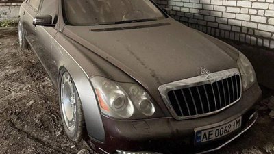 У Львові покинули Maybach вартістю 120 000 доларів