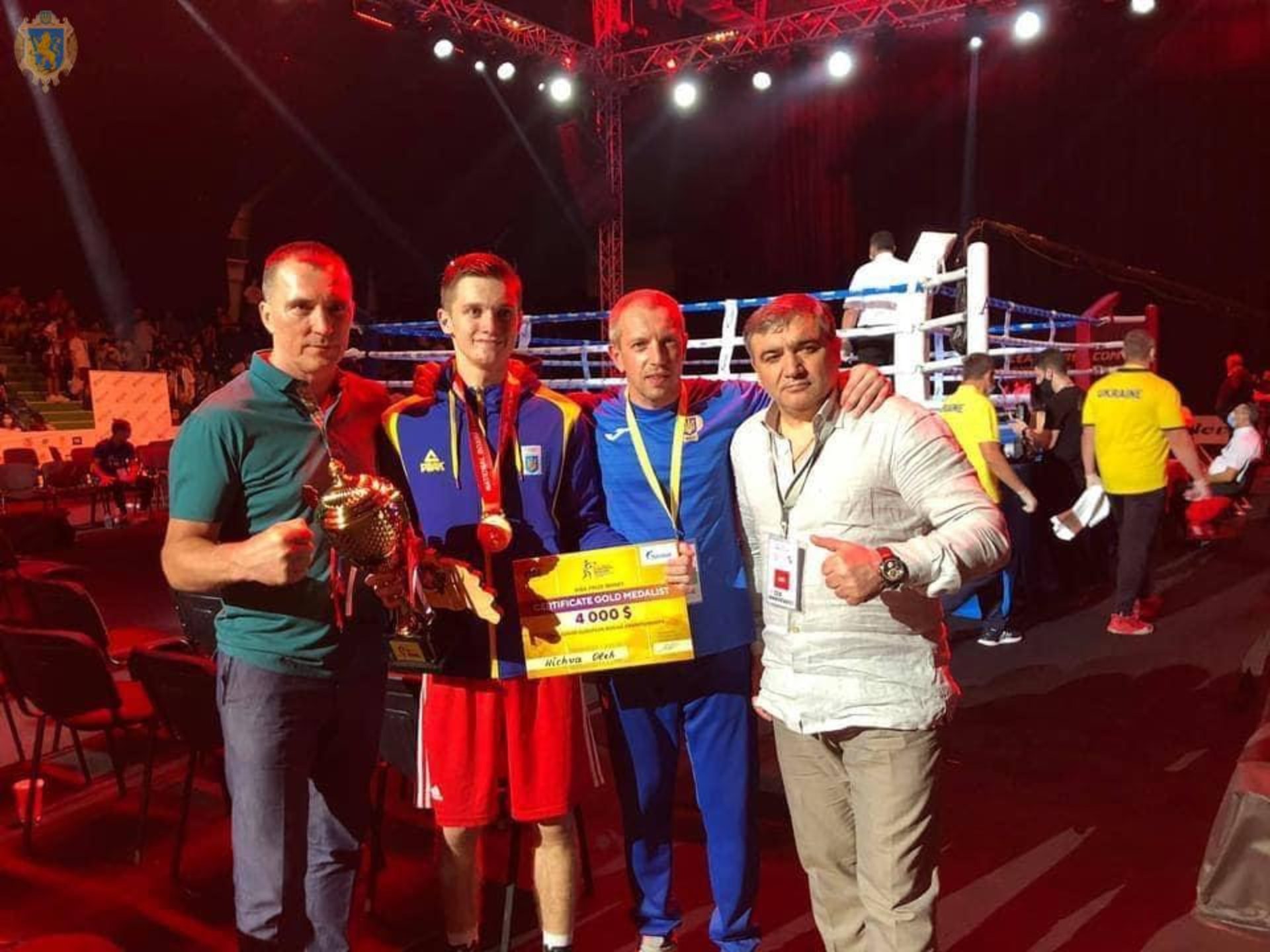 Львівський боксер Олег Гічва став чемпіоном Європи
