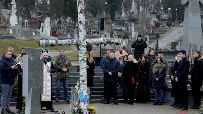 У Львові вшанували пам'ять легендарних кіборгів (ФОТОРЕПОРТАЖ)