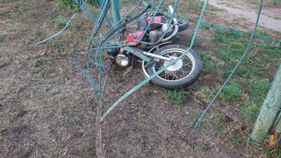 У Жовкві 17- річний мотоцикліст в’їхав у електроопору